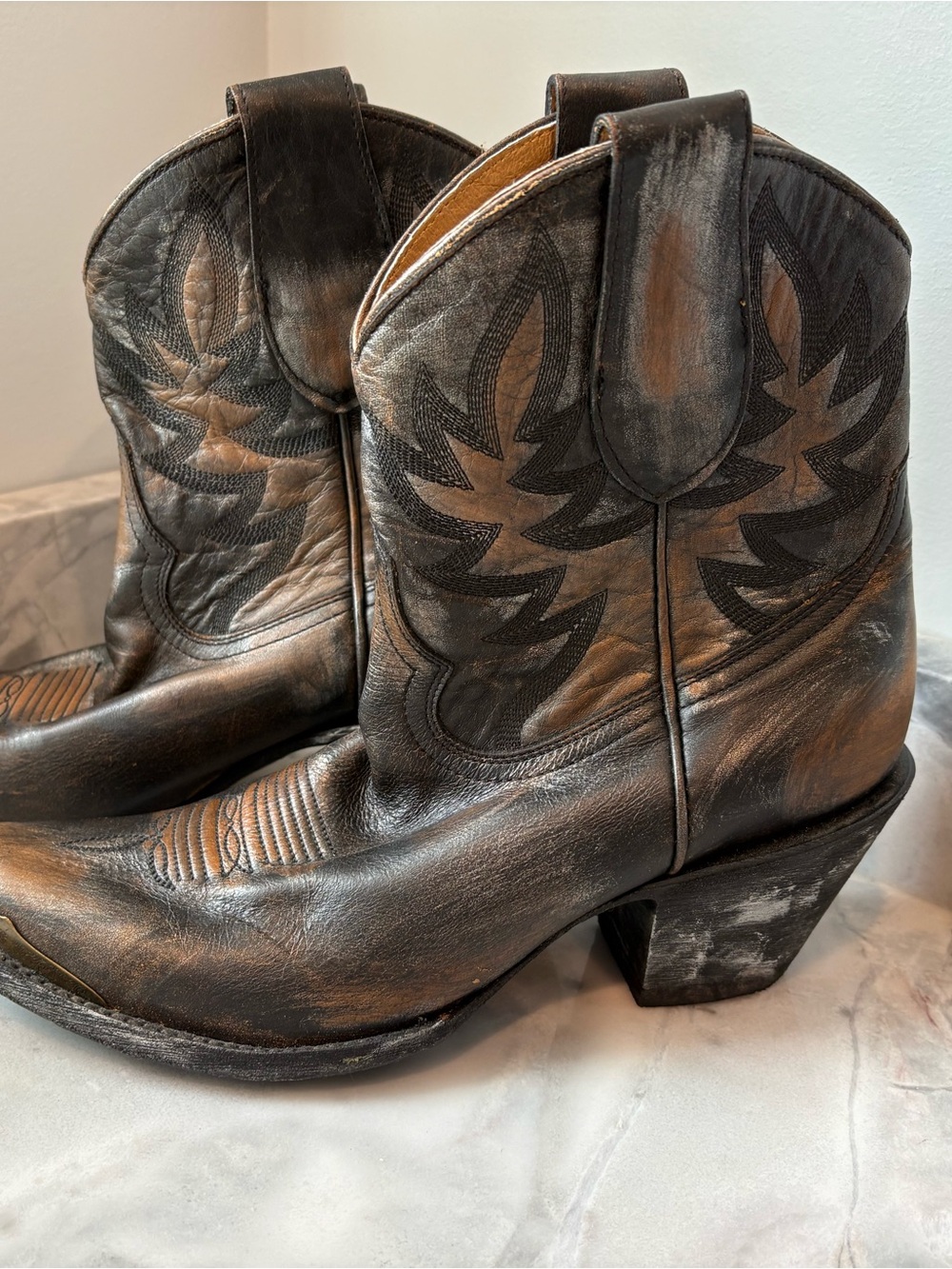 Idyllwind Wheels Leather Cowboy Boots